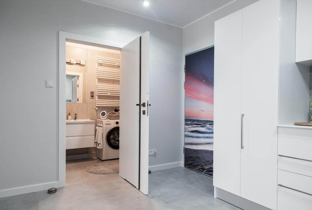Ferienwohnung Albatross Towers Joda Bed Danzig Exterior foto