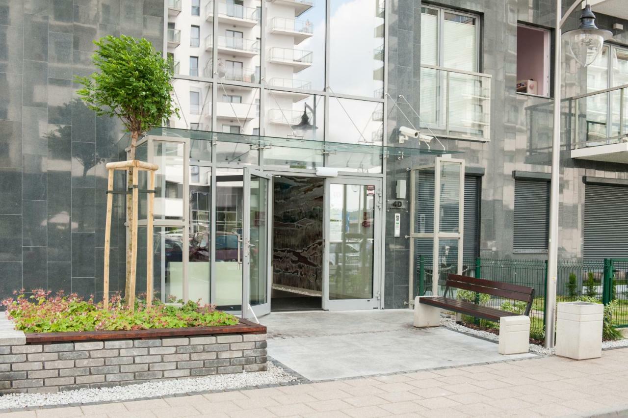 Ferienwohnung Albatross Towers Joda Bed Danzig Exterior foto