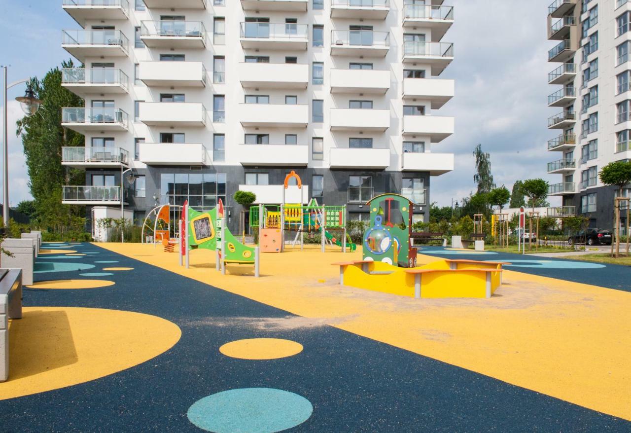 Ferienwohnung Albatross Towers Joda Bed Danzig Exterior foto